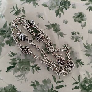 Chrome Hearts 925 Silver Necklace